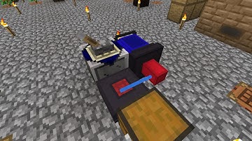 S08E08 - Skyblock Power, Assembly Table and Obsidian