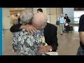 Emotional reunion of siblings separated during the holocaust