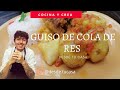 guiso de cola de res 🍖receta Colombiana 🇨🇴👌 fácil y rapido Desde tu casa.