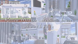 ˙𓍢ִ໋🌷͙֒  Modern Aesthetic house ᝰ. || 2 id bisa save edit || ❀˖°  #sakuraschoolsimulator