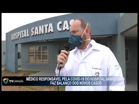 Médico responsável pela COVID-19 do hospital Santa Casa de Campo Mourão faz balanço dos novos casos