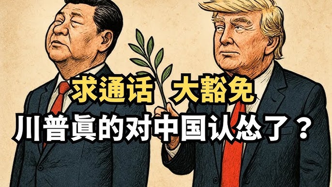 求通话，大豁免，川普真的对中国认怂了吗？习近平拒绝谈判误国误民/直播精选- YouTube