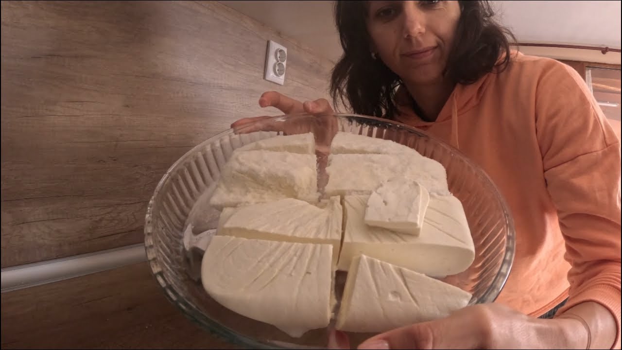 Как се прави ДОМАШНО Традиционно Българско Сирене с МАЯ - класическа рецепта