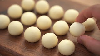 ขนมลูกชุบใน 5 นาที [ใช้แค่ 2 ส่วนผสม] Milk Ball Dessert in 5 Minutes [Only 2 Ingredient]