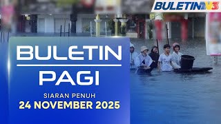 Download Lagu Situasi Banjir Semakin Buruk, Lebih 10,000 Mangsa Terjejas | Buletin Pagi, 24 November 2025 MP3
