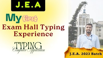 My Real Typing Test Experience in Exam Hall | What to Expect & Tips for OSSC JEA Candidates