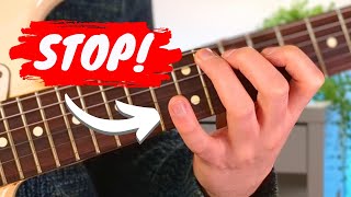 5 Beginner Guitar Mistakes to Avoid!