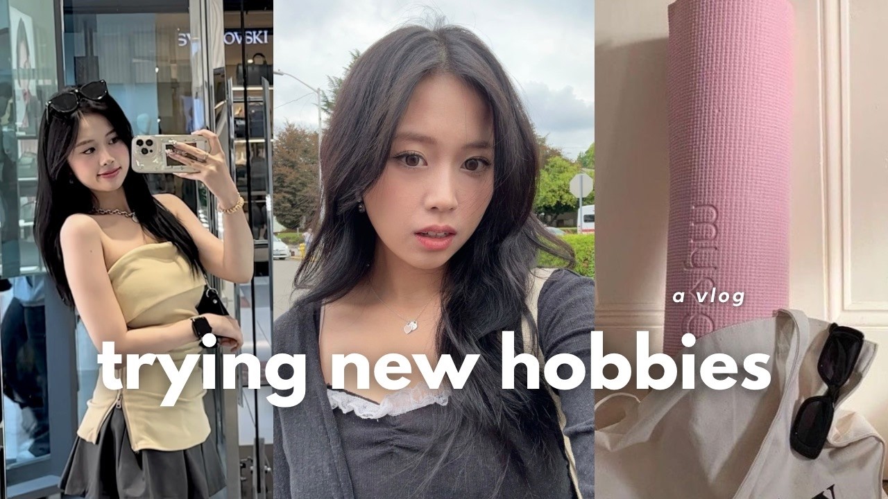 VLOG | Trying new hobbies out, finding my personal style, pottery painting, etc. 🎨🎀