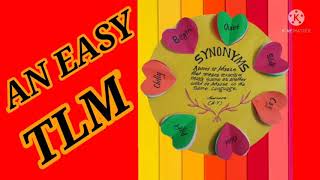 How to make a good tlm synonym words TLM English TLM for play way method