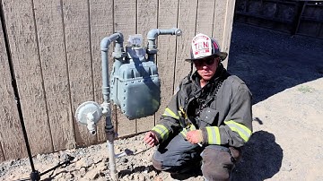 Turning off the Gas to a Residence