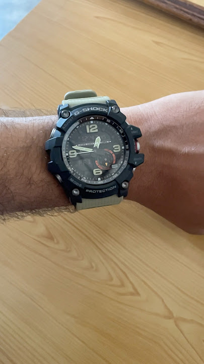 Casio GShock - MASTER OF G-LAND MUD MASTER GG-1000-1A5 - wrist watch roll #casio #gshock #watch