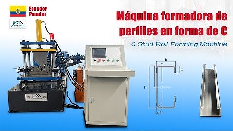Automatically Change Size C Purlin Roll Forming Machine