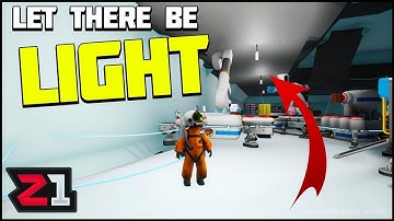 Enclosing the Base Interior LIGHTING ! Astroneer Base Building Series Ep.8 | Z1 Gaming
