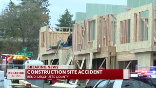 BREAKING NEWS: First responders rush to Bend construction site