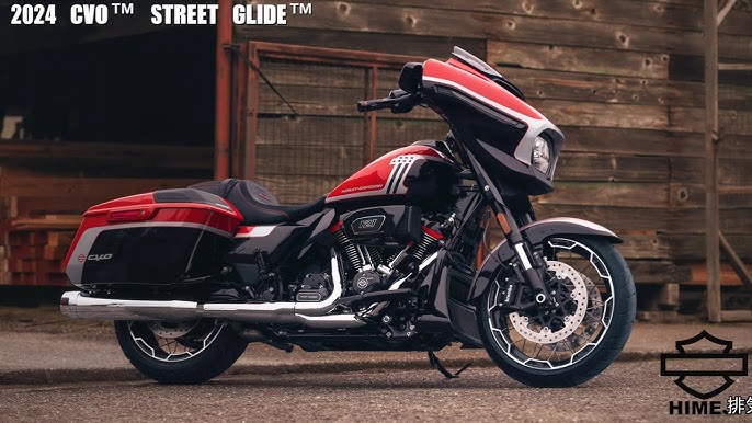 ハーレー CVO ストリートグライド 14-24 レッド/シルバー ハニカムフェードに適合するフェアリングボディセット
