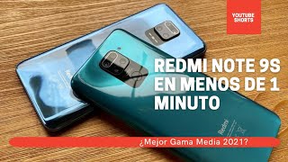 El Profe Jorge Videos El Redmi Note 9S en menos de 1 minuto #shorts