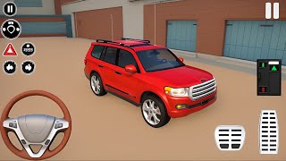 4x4 Kırmızı Jeep Araba Oyunu #3  Prado Araba Sürme Oyunu  Android Gameplay