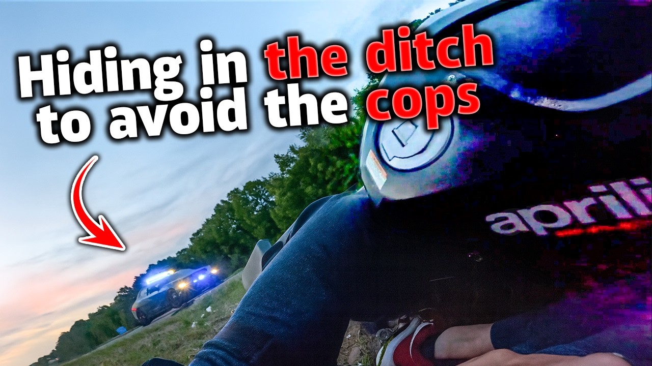 INSANE MOTORCYCLE POLICE CHASE | BIKERS VS COPS | 2025