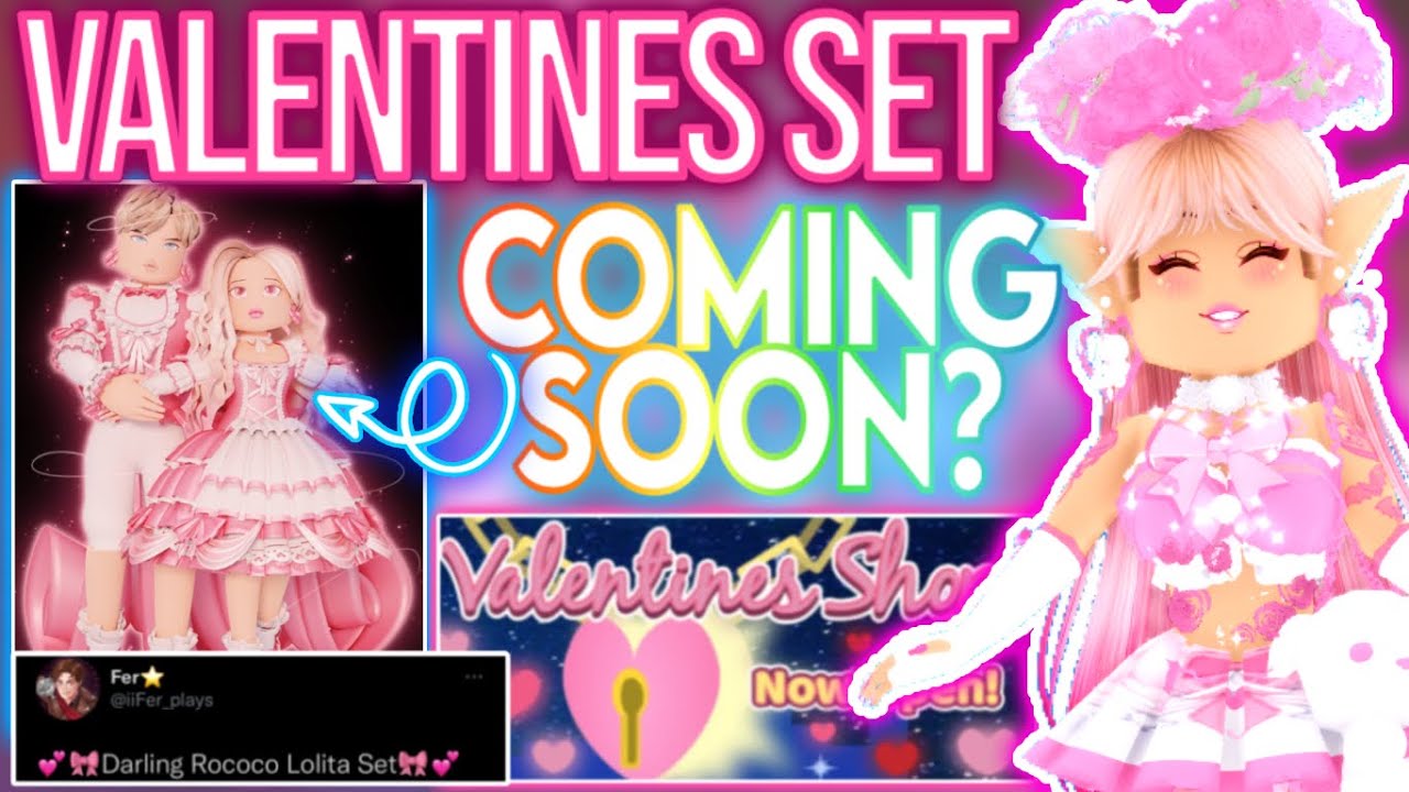 NEW VALENTINES DAY SET COMING SOON?! DARLING LOLITA SET 🎀 ROBLOX Royale