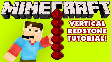 Minecraft - Vertical Redstone Tutorial!