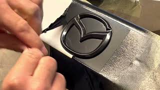 Plastidip black: chrome emblems & logos / Tuto DIY  Mazda MX5 ND (Motip)
