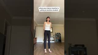 POV: Dance Teachers Yelling #dancer #ballet #biancascaglione #shorts