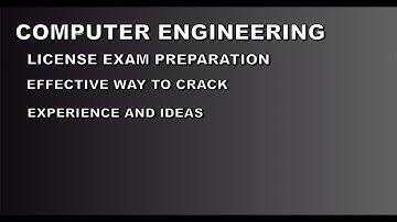 License Exam Preparation || Computer Engineering || Effective Way to Crack #nec #licesnseexam