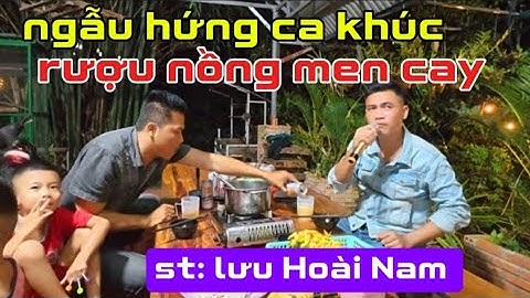 RƯỢU NỒNG MEN CAY | ST: LƯU HOÀI NAM | MÌNH ANH NGỒI ĐÂY RƯỢU NỒNG ĐẮNG MEN CAY