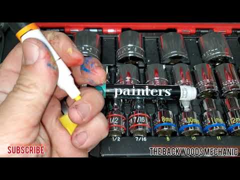 How To Color Code Your Socket Set, Wrenches, Ratchet, Cases, Tools x Do It Yourself