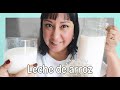 LECHE DE ARROZ para INTOLERANTES a la LACTOSA , VEGANOS y DEPORTISTAS - Bebidas vegetales