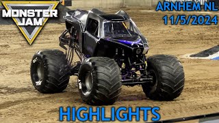 Monster Jam Arnhem NL - 2024, May 11th (Highlights) 4K 60fps