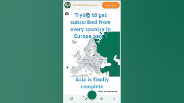 Trying to get subscribed from every country in Europe part 1#shortsfeed #mapchart #mapper #europe