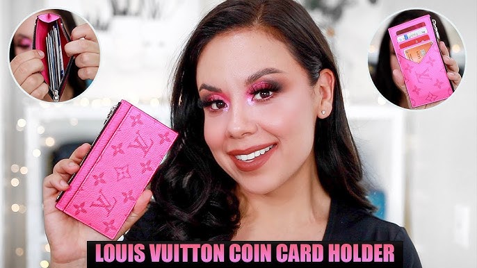 LOUIS VUITTON SIDE-UP CARD HOLDER REVIEW/ WHAT FITS? 