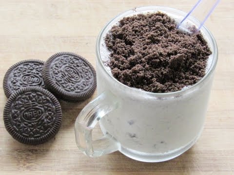 Oreo Blizzard Recipe - How To Make Oreo Blizzard - Oreo Milkshake - Kids Recipes | Nisa Homey