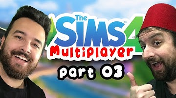 The Sims 4 Multiplayer Mod - James and DrGluon roommates struggling to make money - Part 03