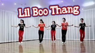 Lil Boo Thang Line Dance (Improver)/Julia Wetzel (USA)-August 2023