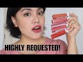 MAYBELLINE SUPERSTAY MATTE INK BROOKLYN BLUSH COLLECTION Review and Lipswatch! | Miss Bea
