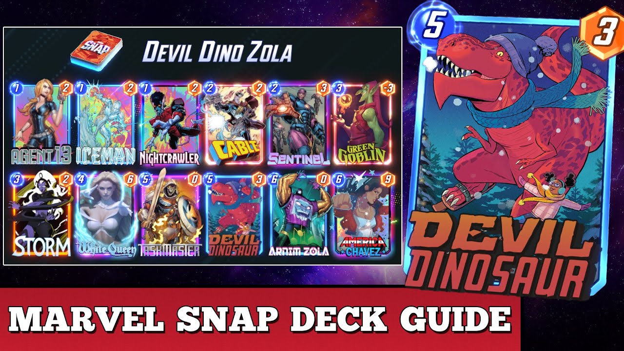 Devil dinosaur marvel snap deck