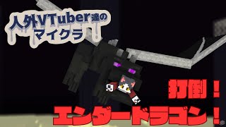 【人外鯖マイクラ】たおせ！エンダードラゴン！【Minecraft】