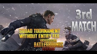 PUBG Squad Tournament without Entry Fee winner get Prizes Match No. 3 screenshot 5