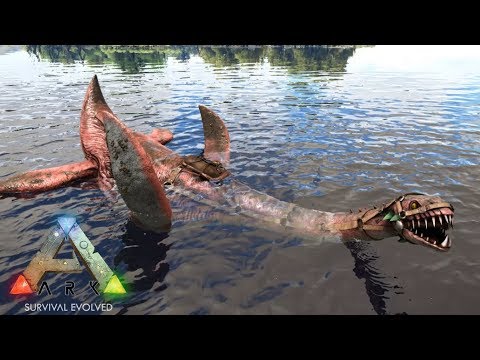 41 Ark Rag S4 海の長距離爆速生物 プレシオサウルス エラスモサウルス をテイム Pc版公式pve Ark Survival Evolved Youtube