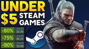 AWESOME STEAM PC GAME DEALS UNDER $5 - SUPER CHEAP GREAT STEAM PC GAMES!