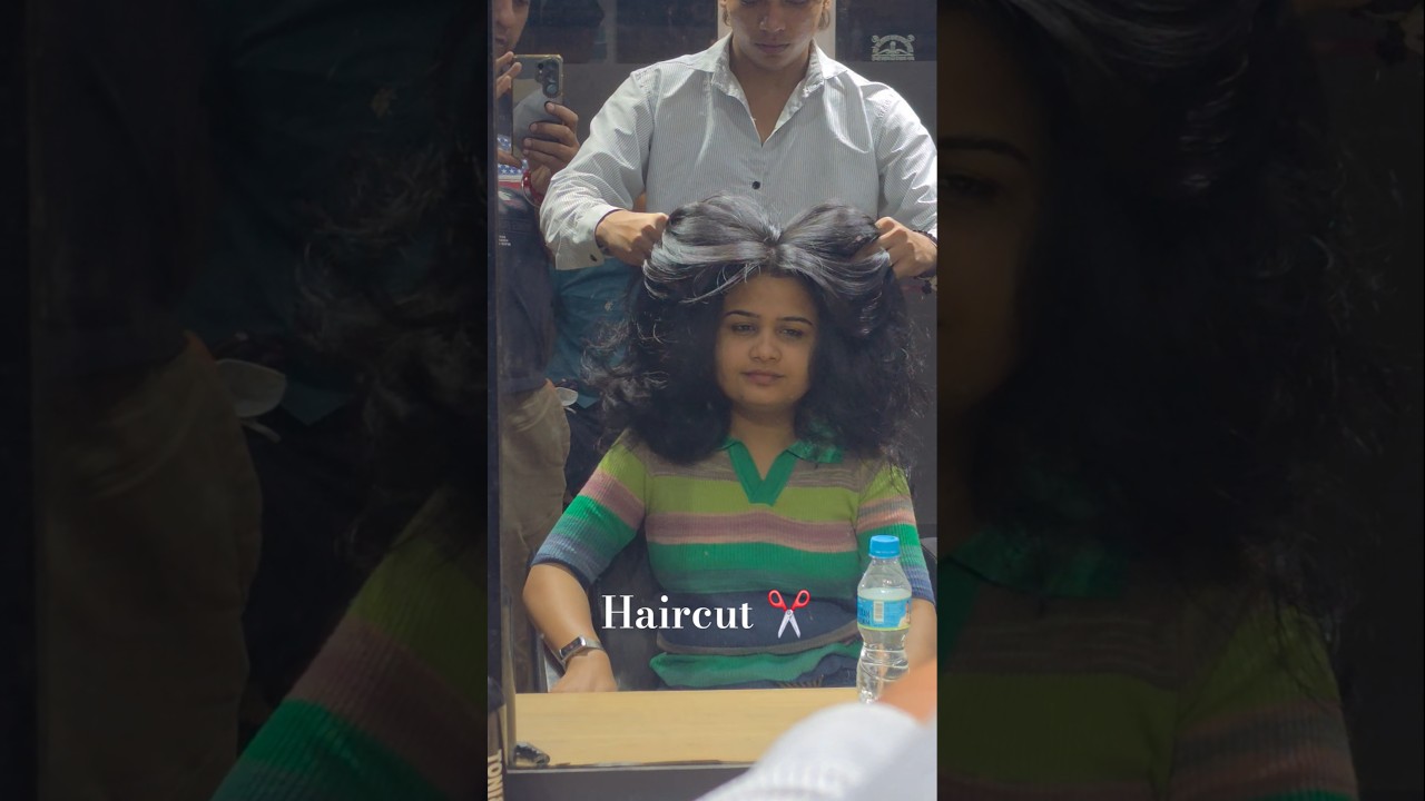 Best ladies Haircut salon in Rajouri garden #delhisalon ✂️✨️😍 #shorts