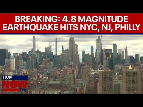 BREAKING: Earthquake felt in New York, New Jersey and Philadelphia | LiveNOW from FOX