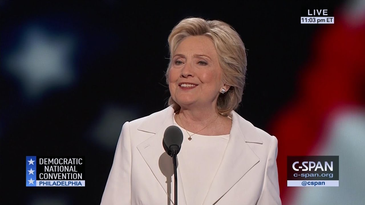 hillary clinton now Hillary Clinton FULL REMARKS at Democratic National Convention (C-SPAN)