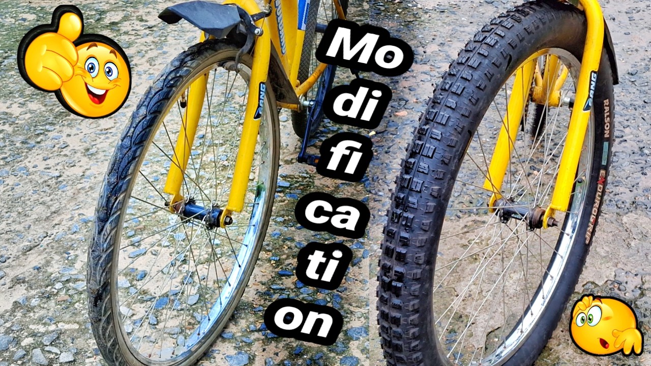 Cycle Tyre Modification....🔥🔥