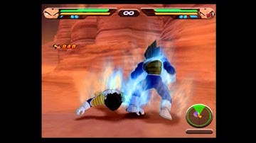 DBZ Budokai Tenkaichi 1 | CPU vs CPU #5 | Vegeta vs Vegeta (Scouter)