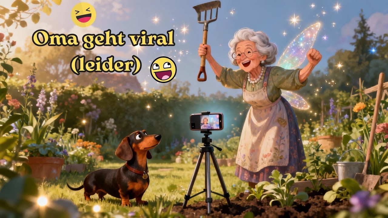 Oma geht viral ( leider ) Humorvolle Geschichte