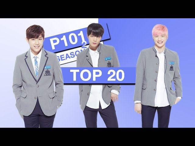 Produce 101 Season 2 // EP. 10 Official Ranking | TOP 20 class=