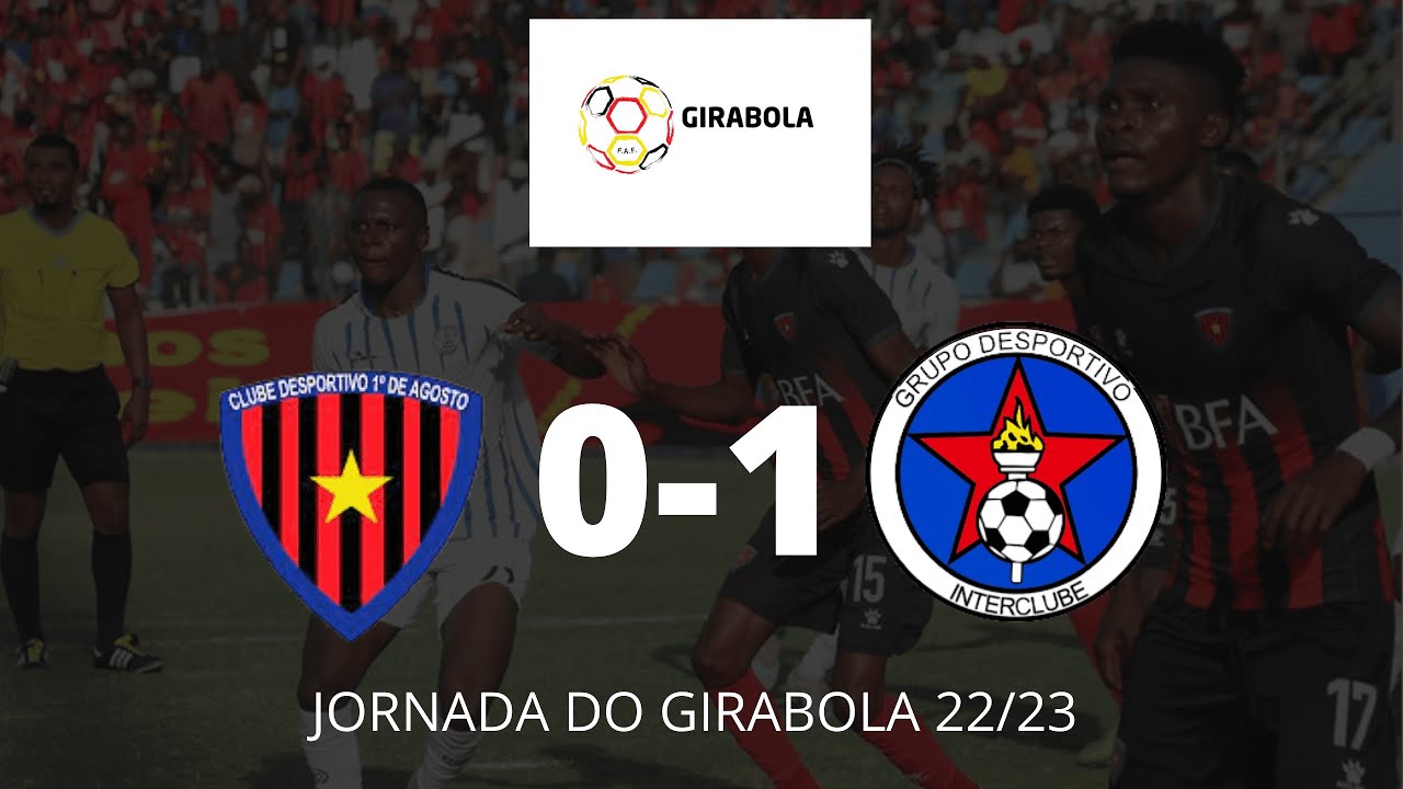 RESUMO 1º DE AGOSTO 0-1 INTERCLUBE [GIRABOLA 22-23] 